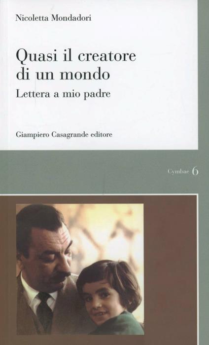 Quasi il creatore di un mondo. Lettera a mio padre - Nicoletta Mondadori - copertina