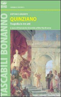 Quinziano - Antonio Aniante - copertina