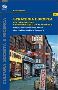Strategia europea per l'occupazione e l'imprenditorialità al femminile - Giulio Marini - copertina