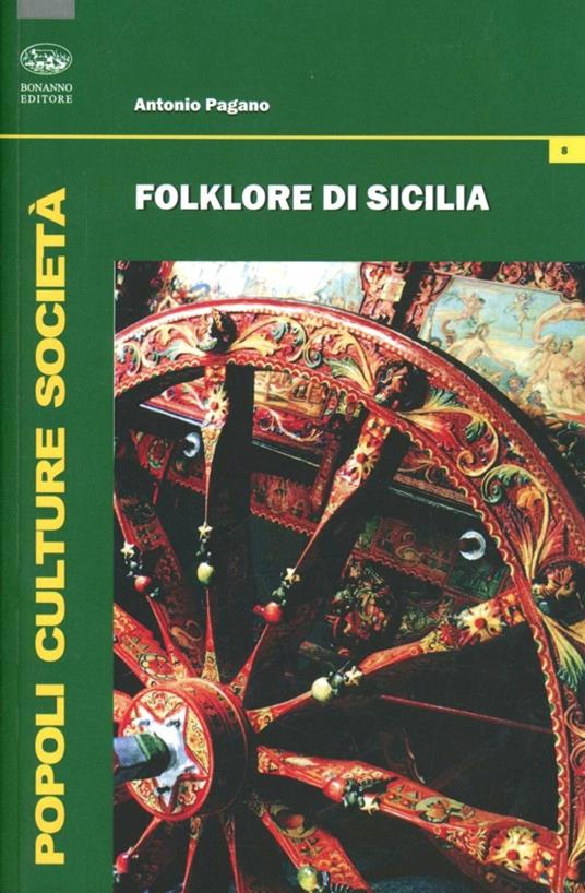 Folklore di Sicilia - Antonio Pagano - copertina