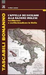 L'appello dei siciliani alla nazione inglese. Costituzione e costituzionalismo in Sicilia