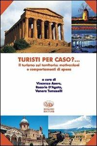 Turisti per caso? Il turismo sul territorio: motivazioni e comportamenti di spesa - copertina