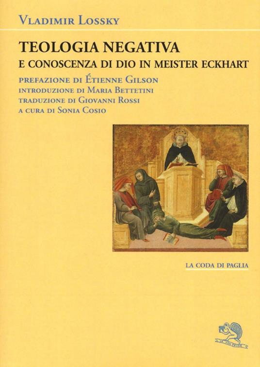 Teologia negativa e conoscenza di Dio in Meister Eckart - Vladimir Lossky - copertina