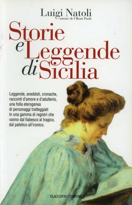 Storie e leggende di Sicilia - Luigi Natoli - copertina