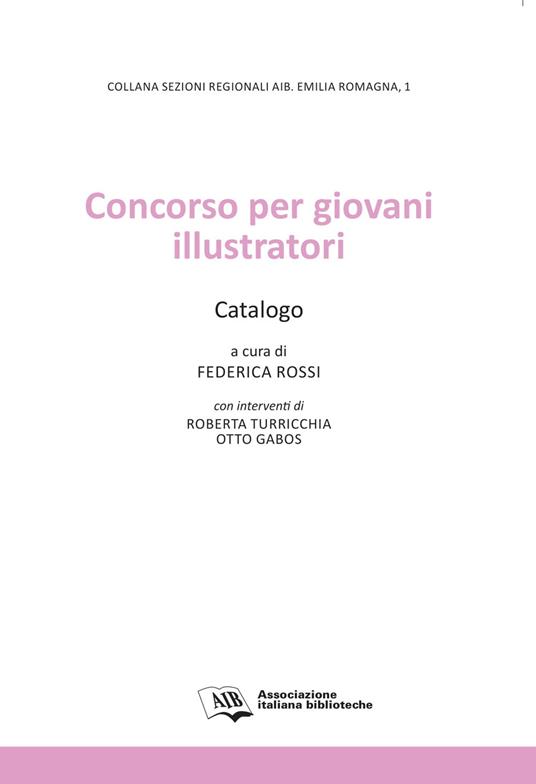 Concorso per giovani illustratori. Catalogo - copertina