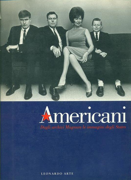 Americani. I fotografi di Magnum raccontano gli States. Catalogo della mostra (Milano, palazzo dell'Arengario, 22 febbraio-22 aprile 1997) - copertina