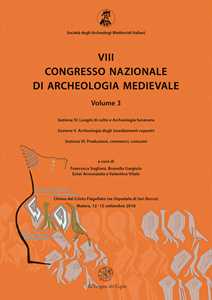 Image of 8° congresso nazionale di archeologia medievale. Atti del congresso (Matera, 12-15 settembre 2018). Vol. 34-6: Luoghi di culto e Archeologia funeraria-Archeologia degli insediamenti rupestri-Pro...