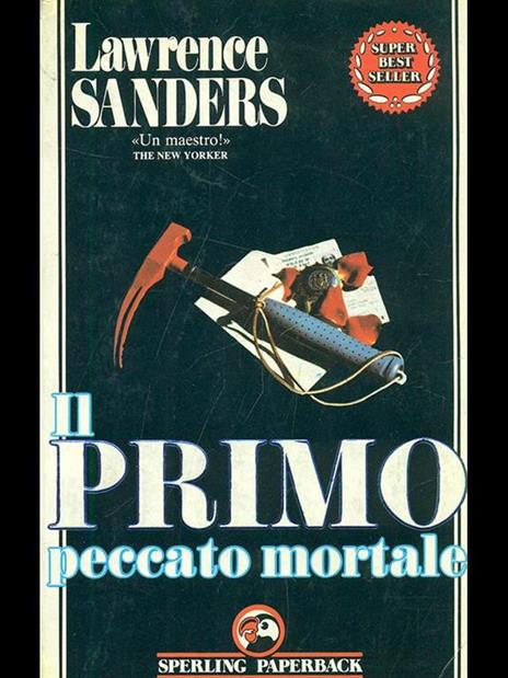 Il primo peccato mortale - Lawrence Sanders - copertina