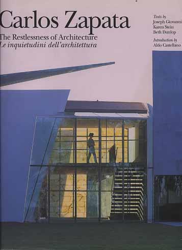Carlos Zapata. The restlessness of architecture - copertina