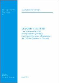 Le sorti e le vesti - Alessandro Cavicchia - copertina