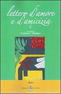 Lettere d'amore e d'amicizia 2 - copertina