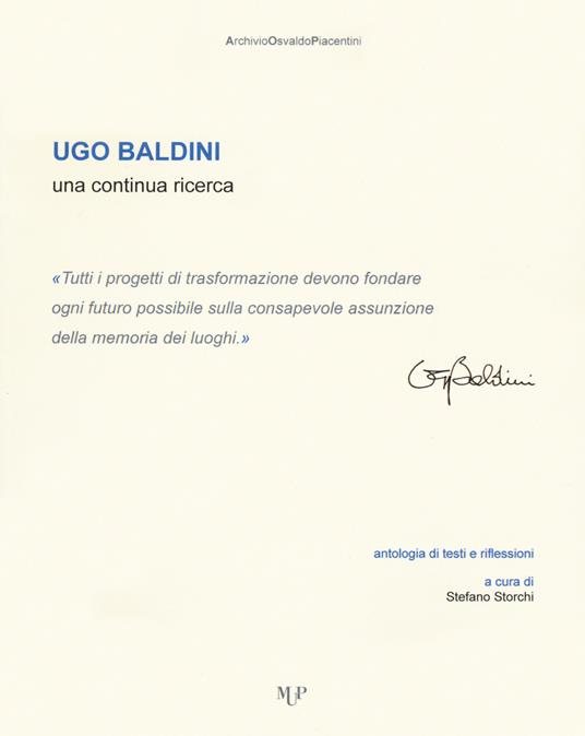 Ugo Baldini una continua ricerca. Antologia di testi e riflessioni - copertina