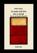 La mano sull'aria che ci divide. Poesie per Amelia Rosselli