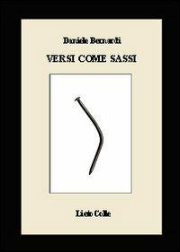 Versi come sassi - Daniele Bernardi - copertina