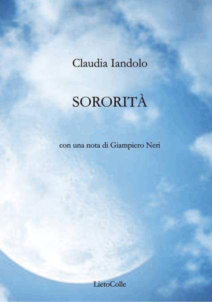 Sororità - Claudia Iandolo - copertina