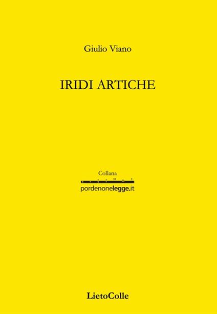 Iridi artiche - Giulio Viano - copertina