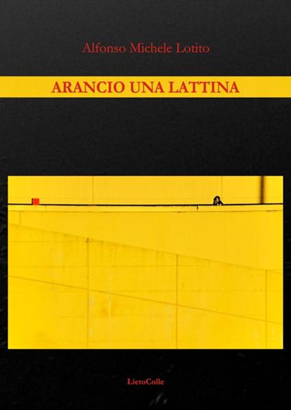 Arancio una lattina - Alfonso M. Lotito - copertina