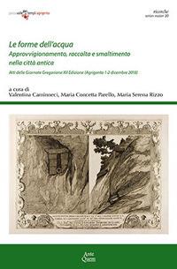 Le forme dell'acqua. Approvvigionamento, raccolta e smaltimento nella città antica. Atti delle Giornate Gregoriane. XII Edizione (Agrigento, 1-2 dicembre 2018) - copertina