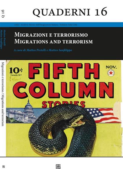Migrazioni e terrorismo-Migrations and terrorism - copertina