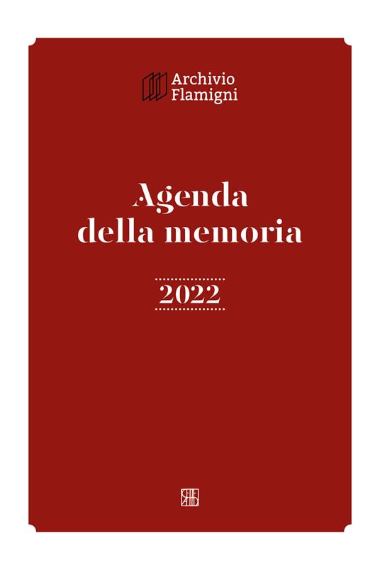 Agenda della memoria 2022 - copertina