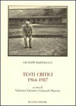 Testi critici 1964-1987