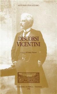 Discorsi vicentini - Antonio Fogazzaro - copertina