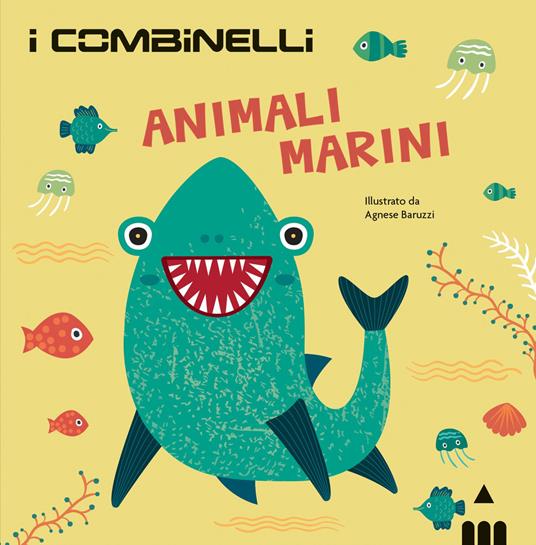 Animali marini. Ediz. a colori - Agnese Baruzzi - copertina