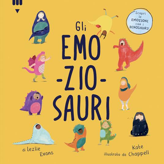 Emo-zio-sauri. Ediz. a colori - Lezlie Evans - copertina