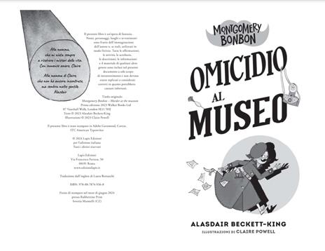 Omicidio al museo. Montgomery Bonbon - Alasdair Beckett-King - 3