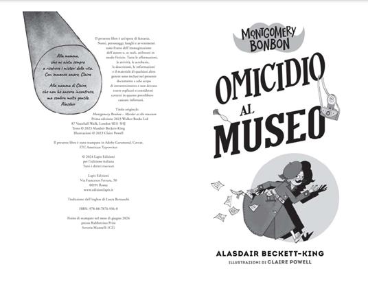 Omicidio al museo. Montgomery Bonbon - Alasdair Beckett-King - 3