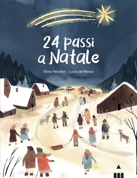24 passi a Natale. Ediz. a colori - Silvia Vecchini - copertina