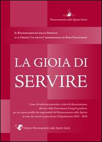 La gioia di servire - copertina