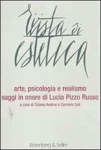 Rivista di estetica (2011). Vol. 48: Arte, psicologia e realismo. - copertina