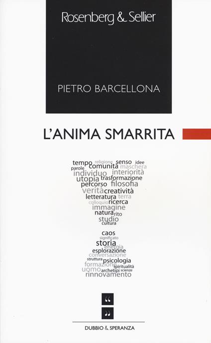 L' anima smarrita - Pietro Barcellona - copertina