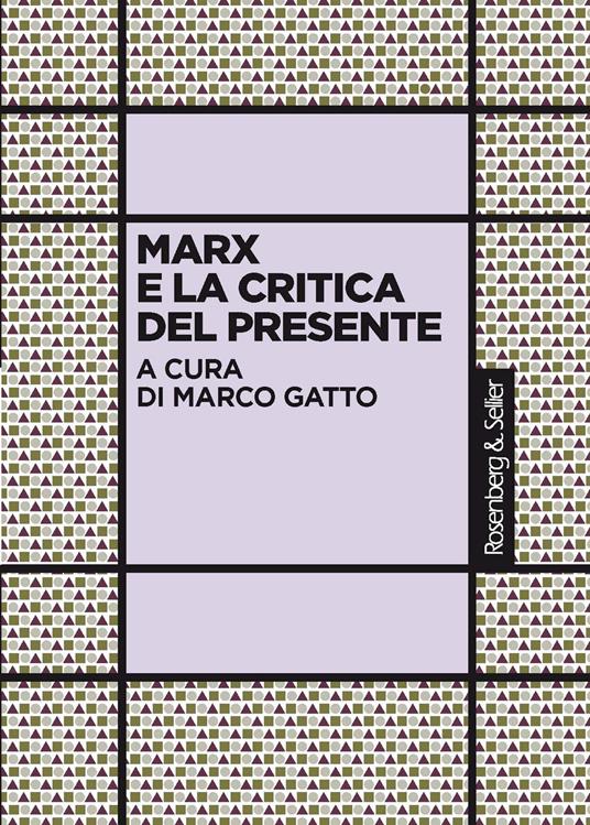 Marx e la critica del presente - copertina