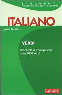 Italiano. Verbi - Rosalia Buratti - copertina
