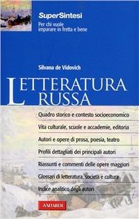 Letteratura russa - Silvana De Vidovich - copertina