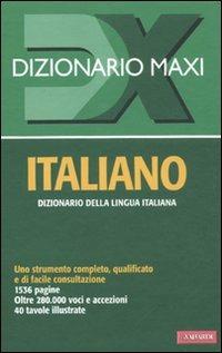 Dizionario maxi. Italiano - copertina