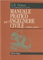 Manuale pratico per l'ingegnere civile