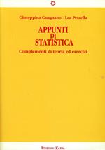 Appunti di statistica. Complementi di teoria ed esercizi