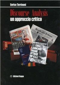 Discourse analysis. Un approccio critico - Enrico Terrinoni - copertina