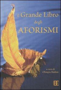 Il grande libro degli aforismi - copertina