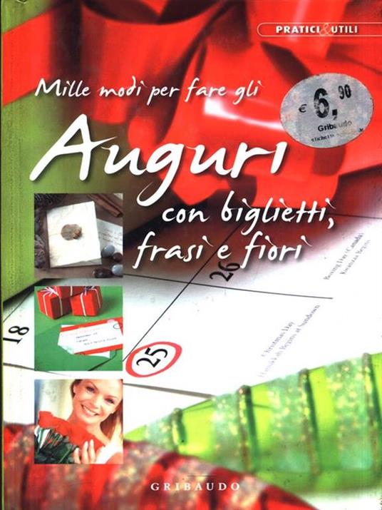 Mille modi per fare gli auguri con biglietti, frasi e fiori - copertina