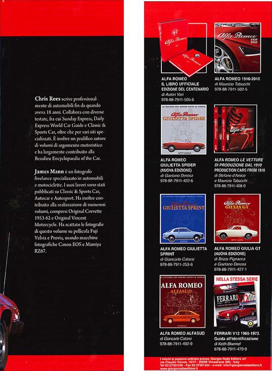 Alfa Romeo Spider 1966-1993. Guida all'identificazione e al restauro - Chris Rees - 8