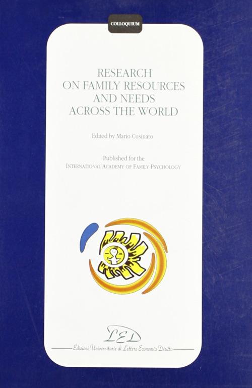 Research on family resources and needs across the world - copertina