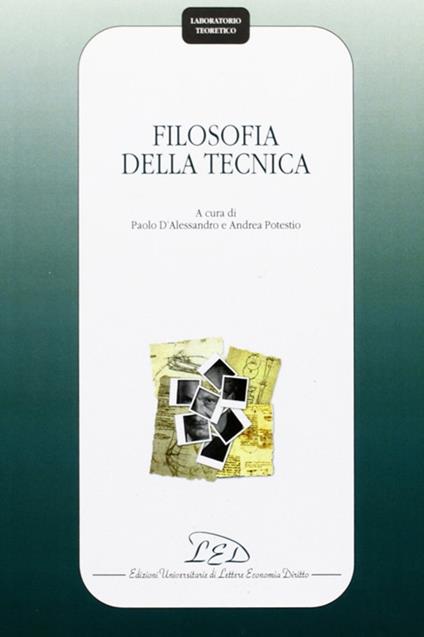 Filosofia della tecnica - copertina