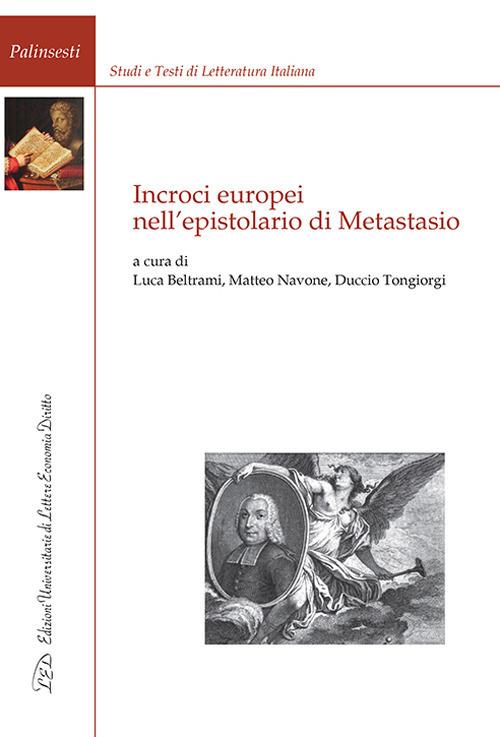 Incroci europei nell'epistolario di Metastasio - copertina