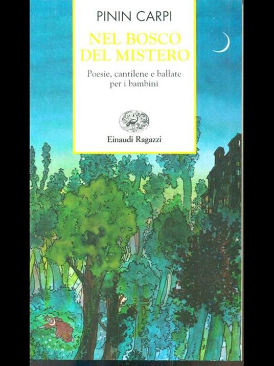 Nel bosco del mistero - Pinin Carpi - copertina