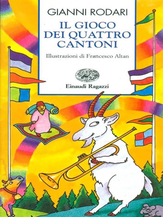 Il gioco dei quattro cantoni - Gianni Rodari - copertina