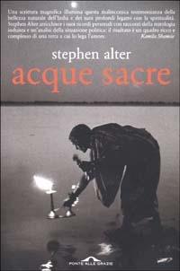 Acque sacre - Stephen Alter - copertina